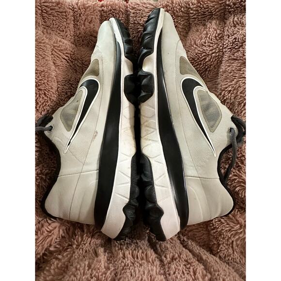 Nike FI Impact Golf Shoes Gray Black White Sneakers Men 8 Active Athletic Comfy - Picture 8 of 8